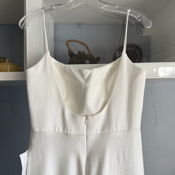 Jenny Yoo The Callista Midi Dress in Ivory Size 6 Fit & flare - Picture 9 of 12